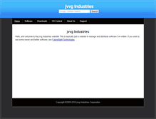 Tablet Screenshot of jvvgindustries.com